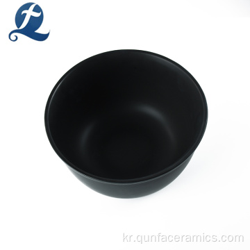 도매 검은 작은 귀여운 유리 세라믹 그릇